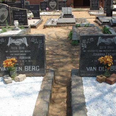 BERG Machiel Adriaan, van den - 1975 &amp; Johanna Catharina - 1979