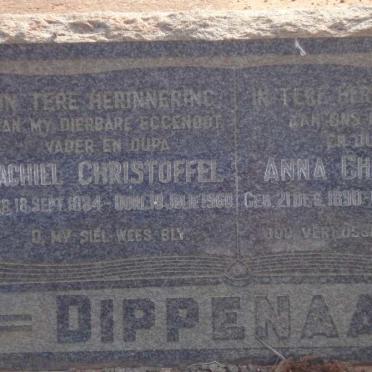 DIPPENAAR Michiel Christoffel 1884-1960 &amp; Anna Christina 1890-1975