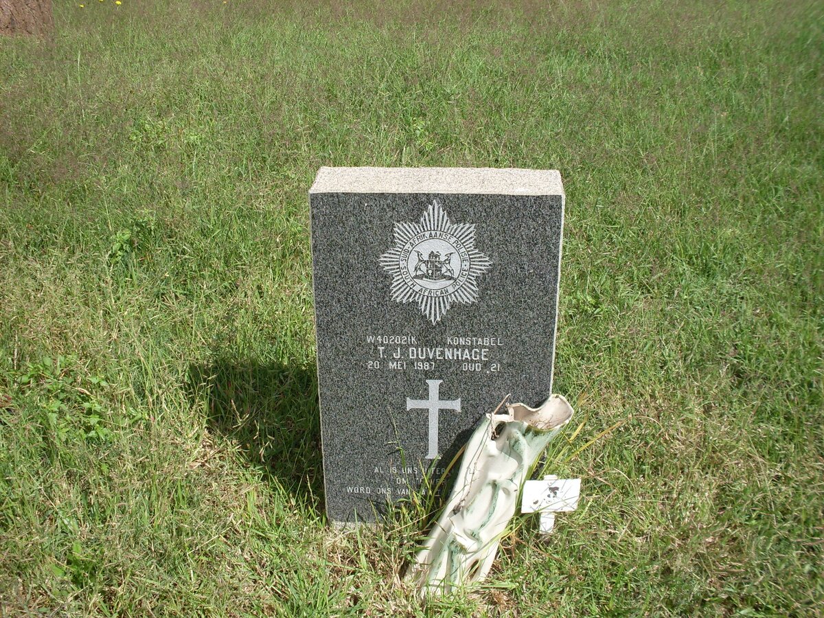 DUVENHAGE T.J. -1987