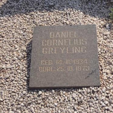 GREYLING Daniel Cornelius 1934-1973