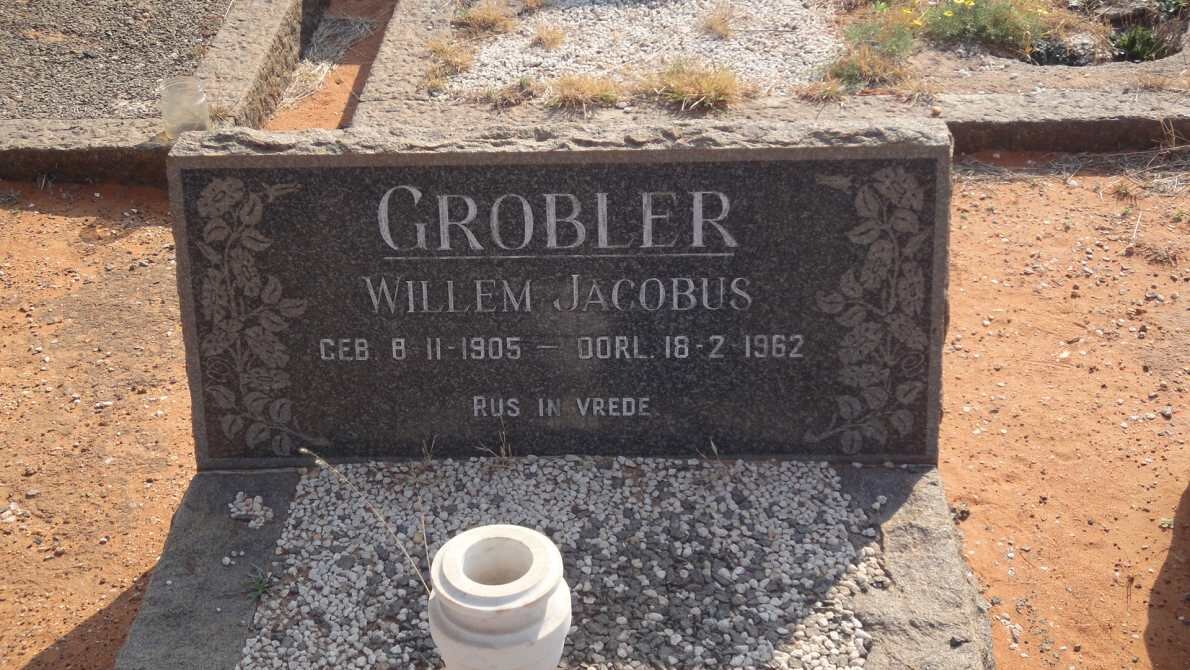 GROBLER Willem Jacobus 1905-1962
