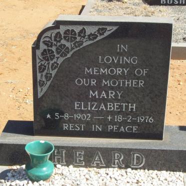 HEARD Mary Elizabeth 1902-1976