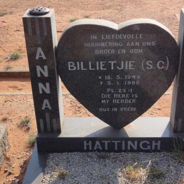 HATTINGH S.C. 1949-1995