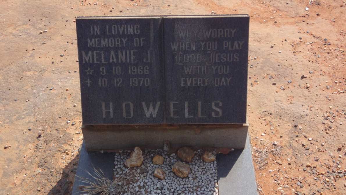 HOWELLS Melanie J. 1966-1970