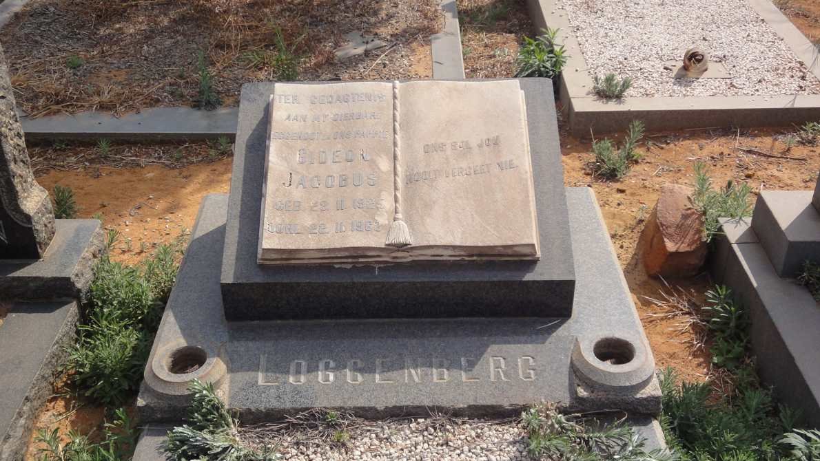 LOGGENBERG Gideon Jacobus 1925-1963