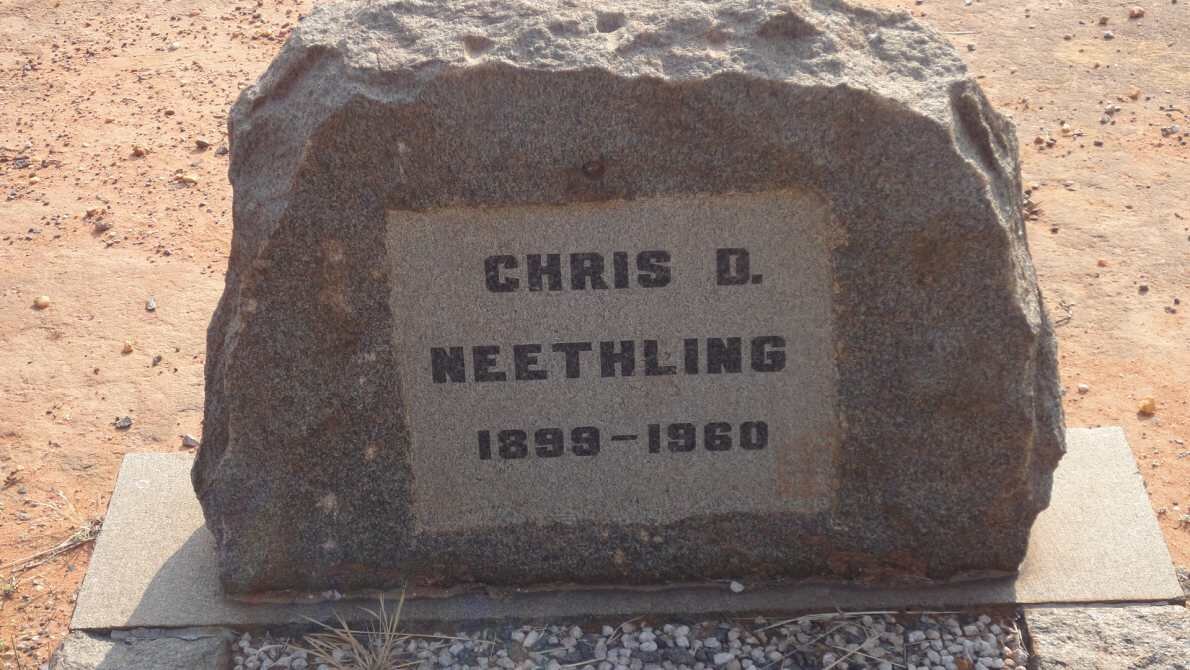 NEETHLING Chris D. 1899-1960