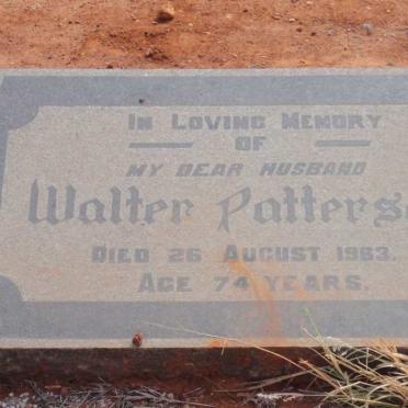 PATTERSON Walter -1963