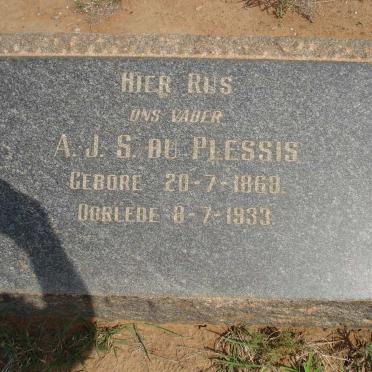 PLESSIS A.J.S., du 1860-1933