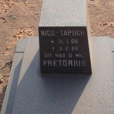 PRETORIUS Nico Tapuch 1968-1968