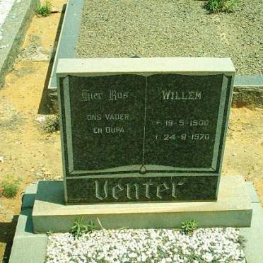 VENTER Willem 1900-1970
