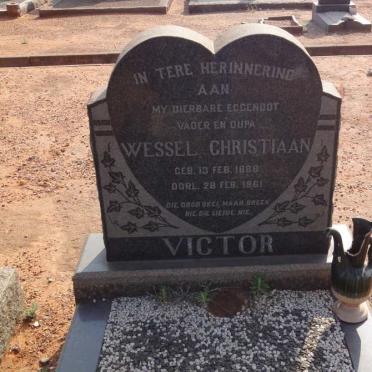 VICTOR Wessel Christiaan 1888-1961