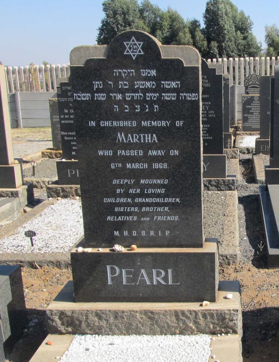 PEARL Martha -1968