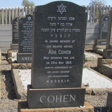 COHEN Ada -1956