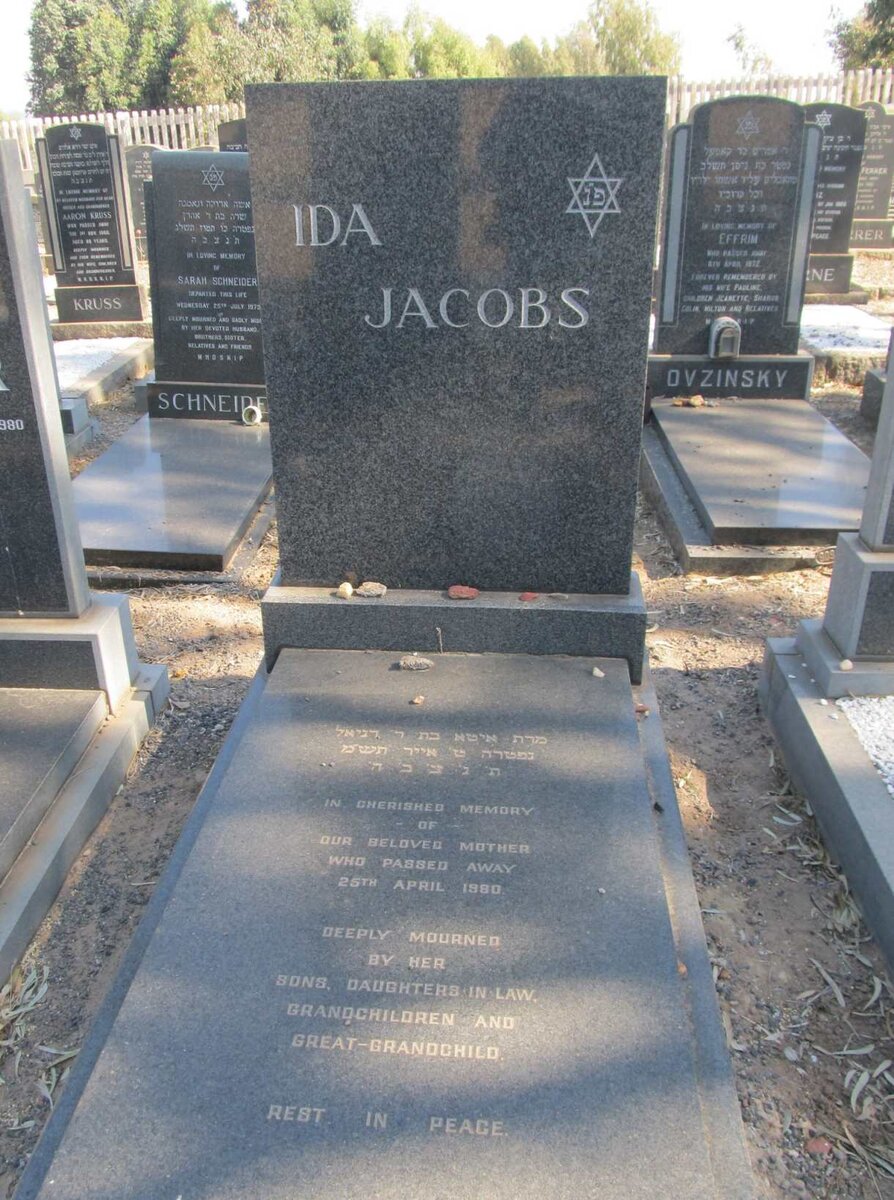 JACOBS Ida -1980