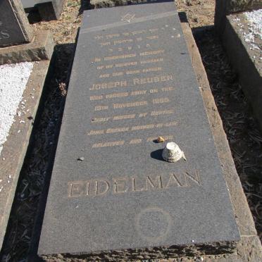 EIDELMAN Joseph Reuben -1960