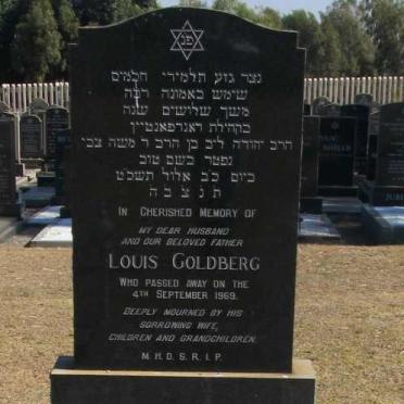 GOLDBERG Louis -1969