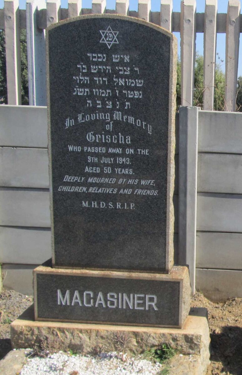 MAGASINER Grischa -1943