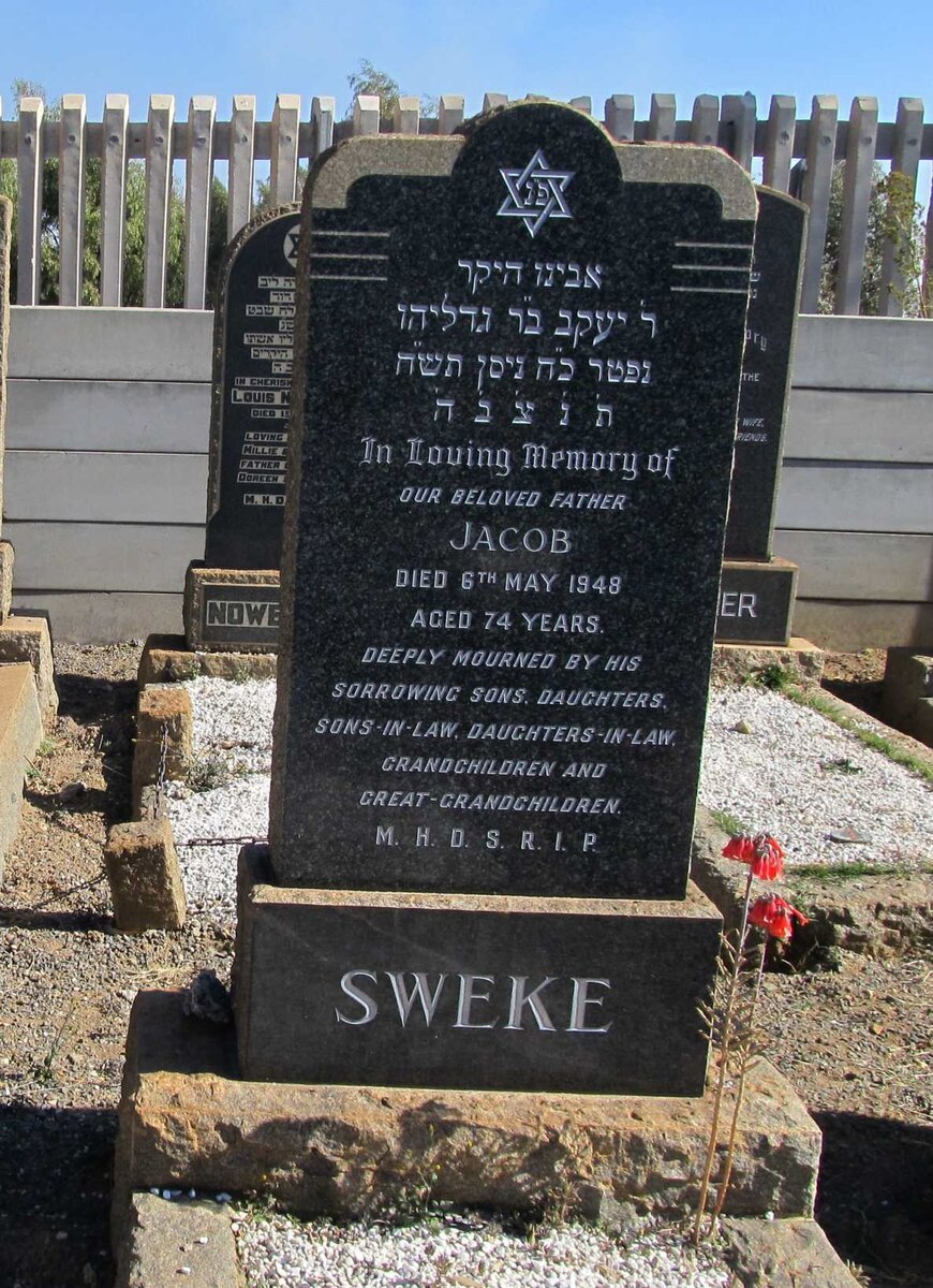 SWEKE Jacob -1948