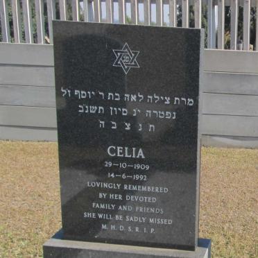 SARNE Celia 1909-1992