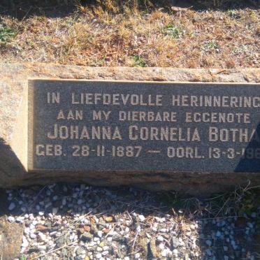 BOTHA Johanna Cornelia 1887-1962