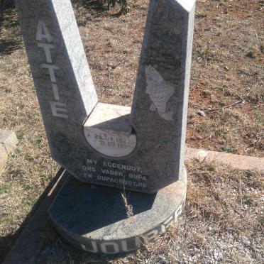 JOUBERT Attie 1927-1995