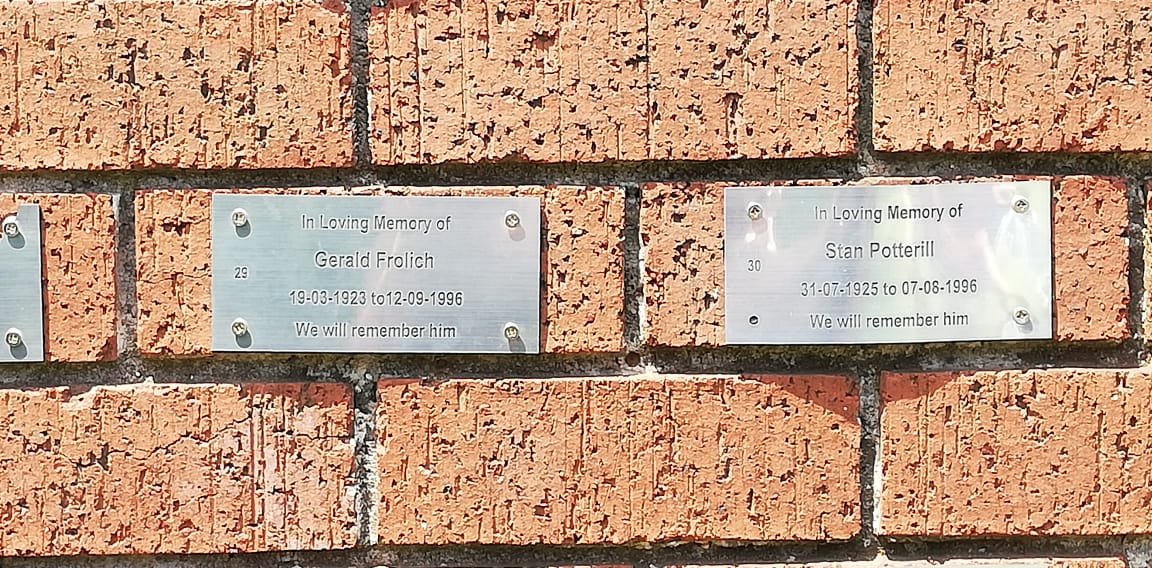 FROLICH Gerald 1923-1996 :: POTTERILL Stan 1925-1996