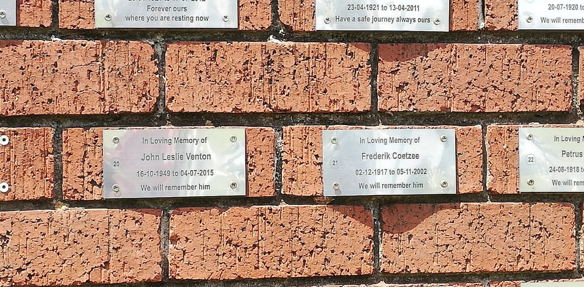 VENTON John Leslie 1949-2015 :: COETZEE Frederik 1917-2002