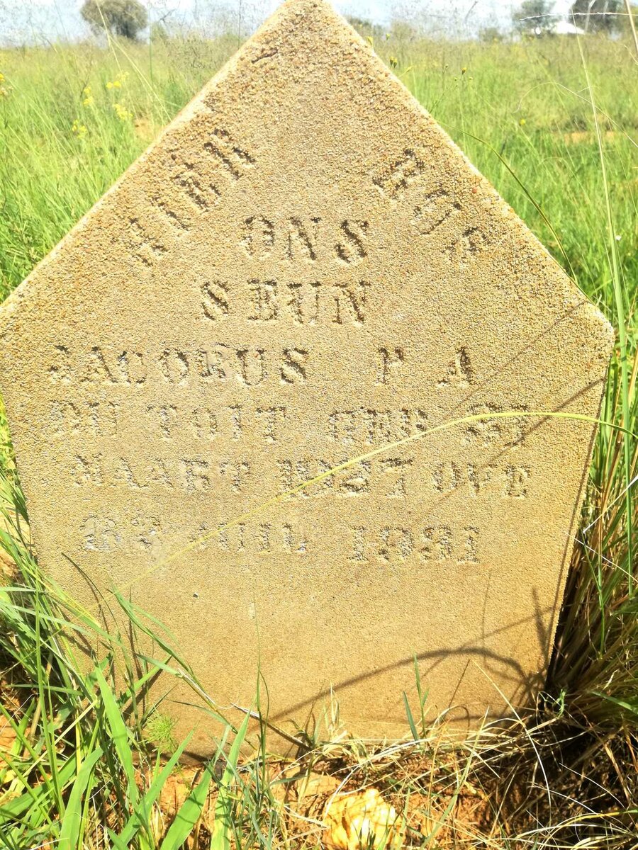 TOIT Jacobus P.A., du 1927-1931