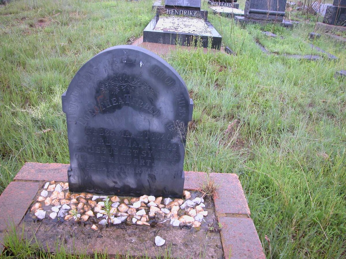 TERBLANCHE Dorothea 1940-1942