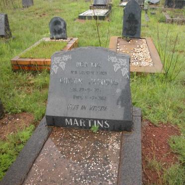 MARTINS Gideon Jacobus 1907-1963