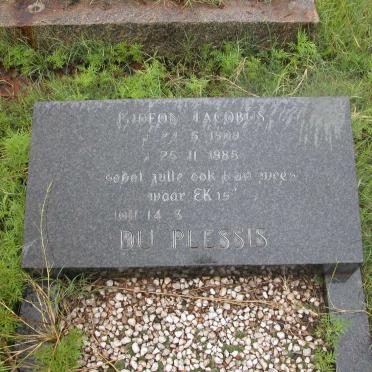 PLESSIS Gideon Jacobus, du 1909-1985