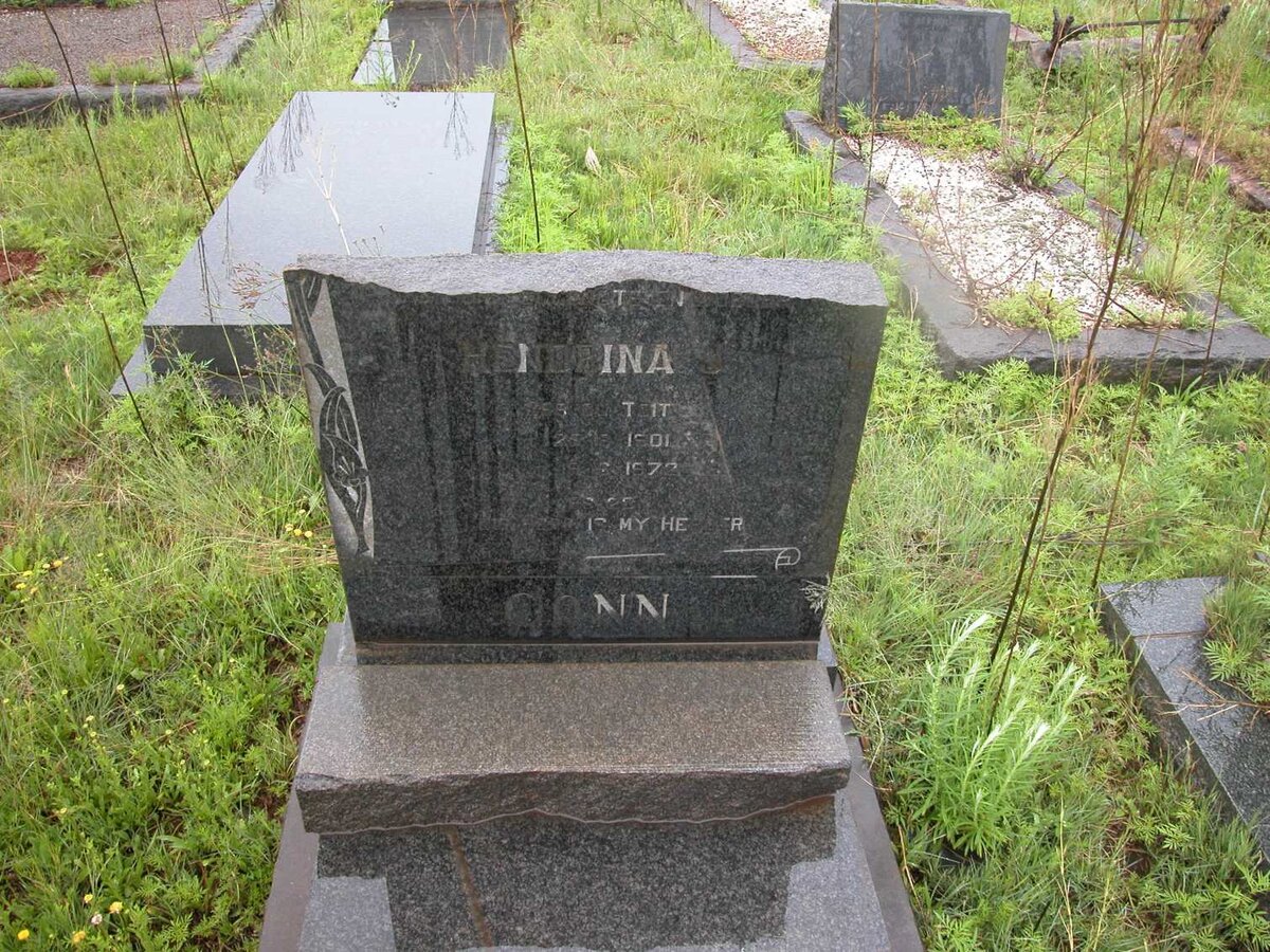 CONN Hendrina Johanna nee DU TOIT 1901-1972