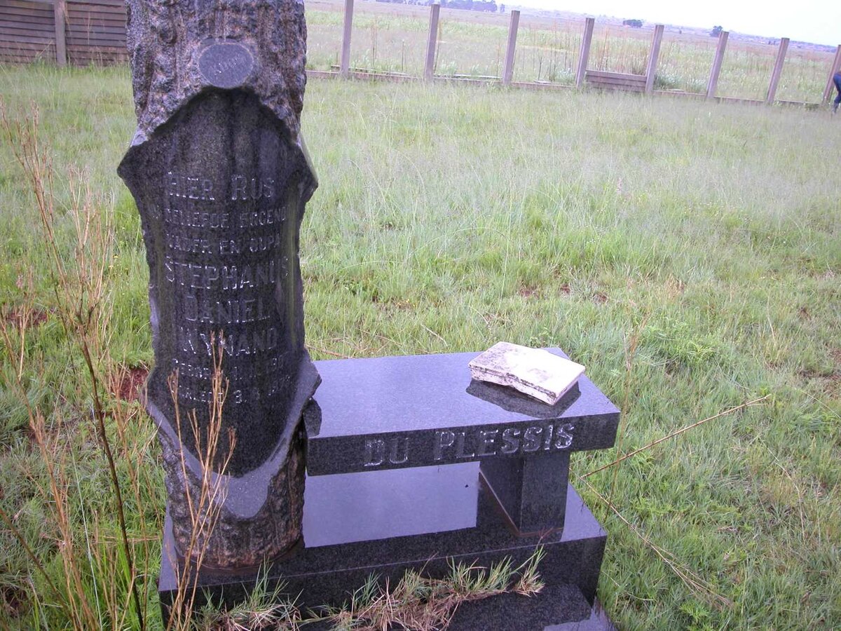 PLESSIS Stephanus Daniel Wynand, du 1907-1973