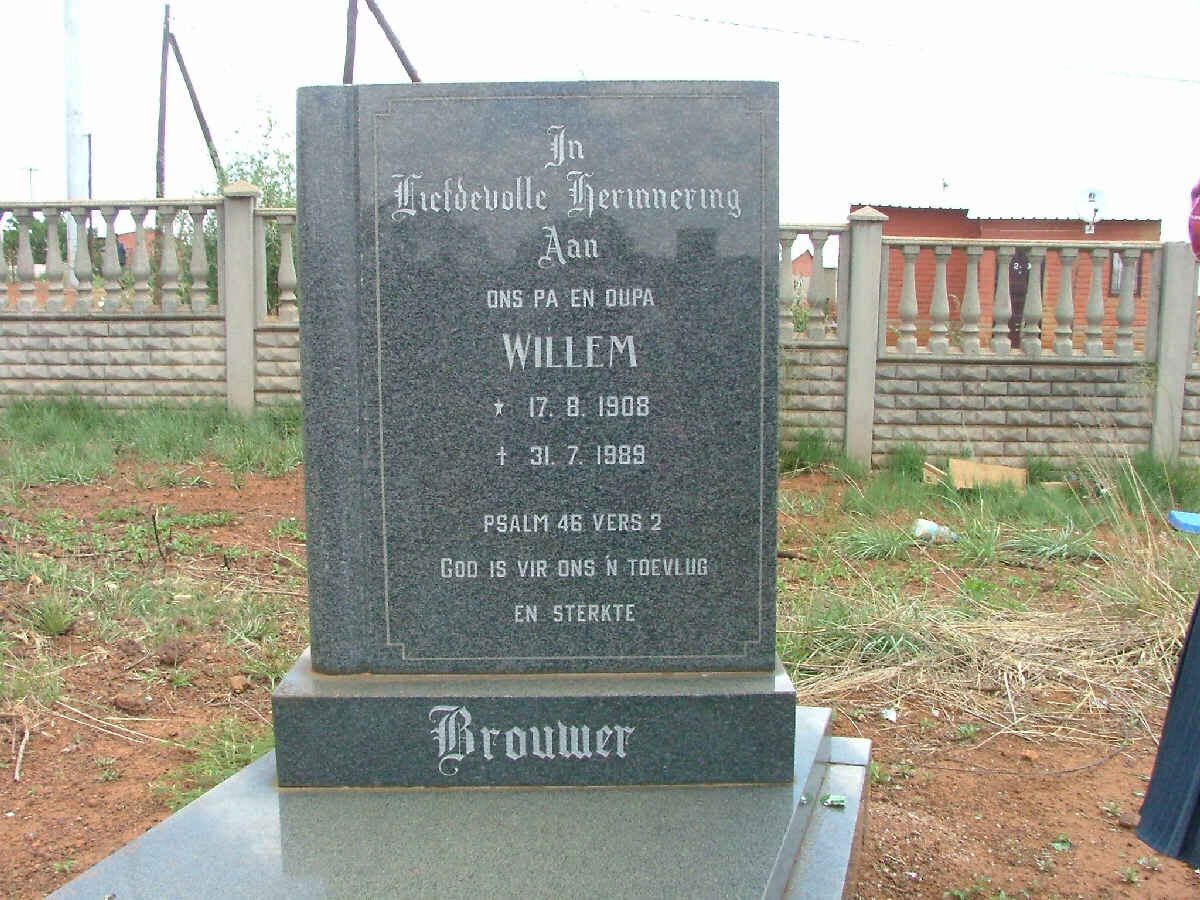 BROUWER Willem 1908-1989