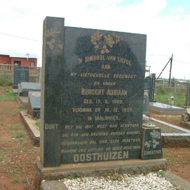 OOSTHUIZEN Burgert Adriaan 1920-1953