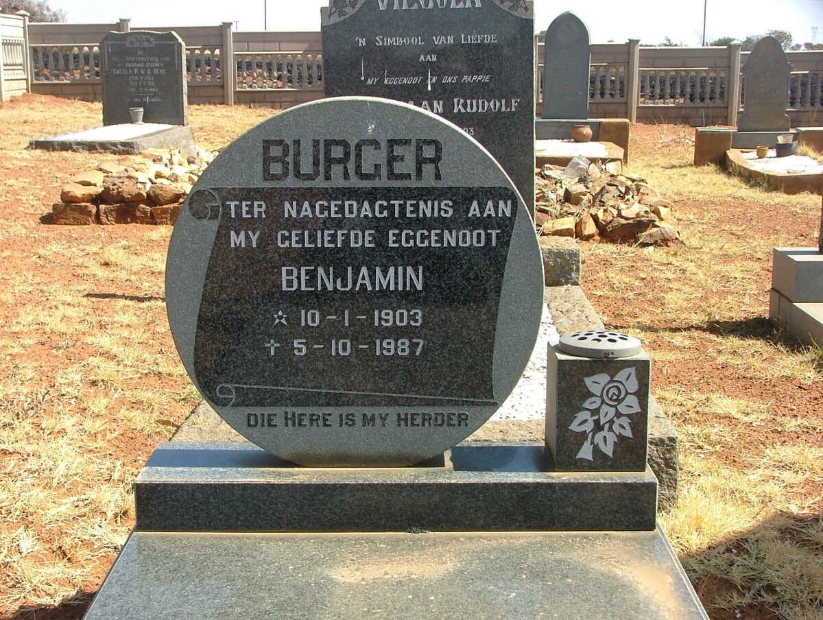 BURGER Benjamin 1903-1987