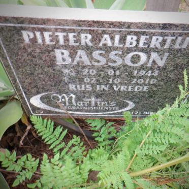 BASSON Pieter Albertus 1944-2010