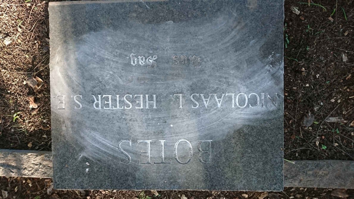 BOTES Nicolaas L. &amp; Hester S.E.