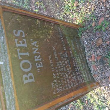 BOTES Erna 1972-2003