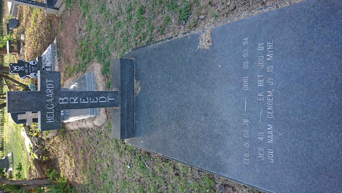 BREEDT Helgaardt 1978-1994