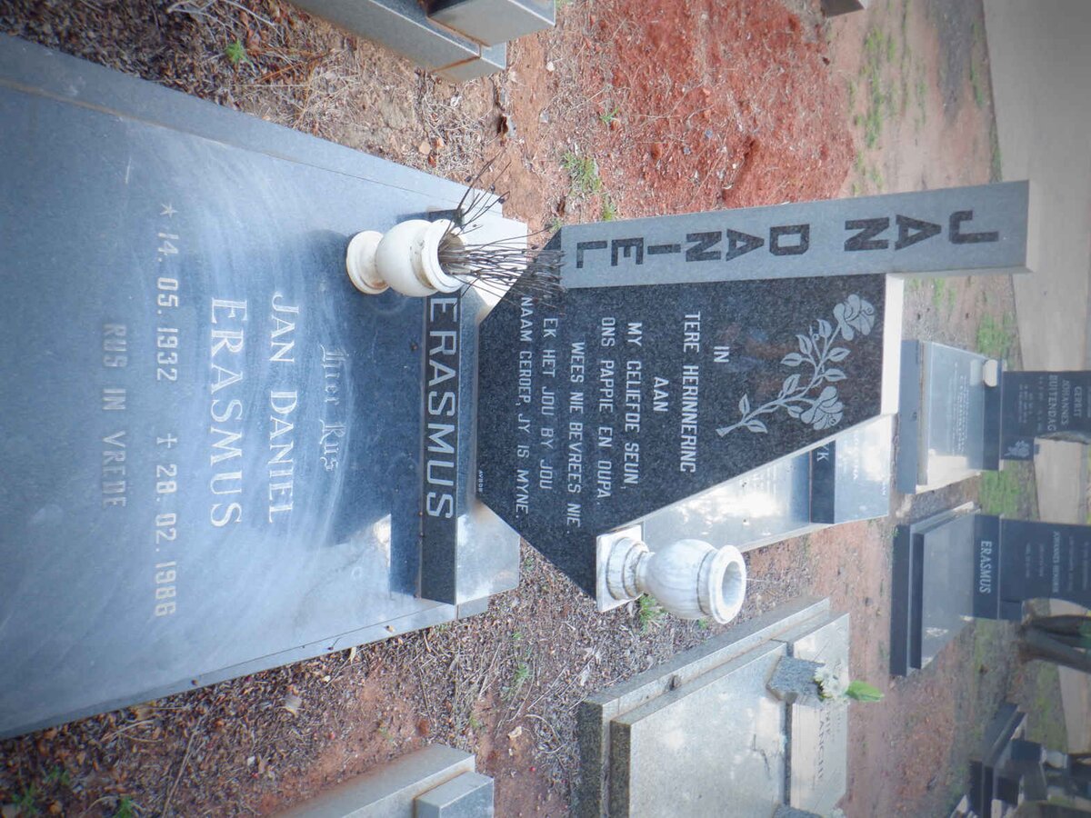 ERASMUS Jan Daniel 1932-1986