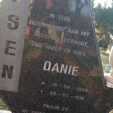 GOOSEN Danie 1938-1991