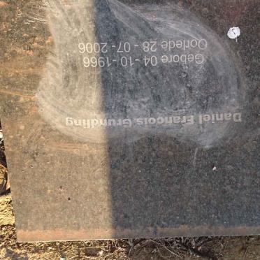 GRUNDLING Daniel Francois 1966-2006