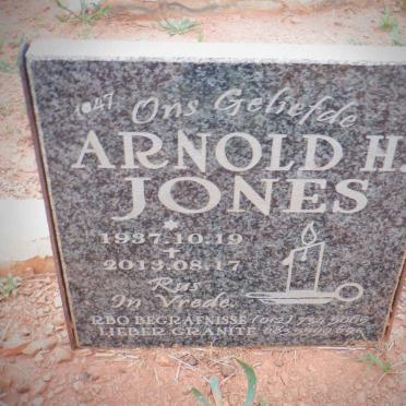 JONES Arnold H. 1937-2013