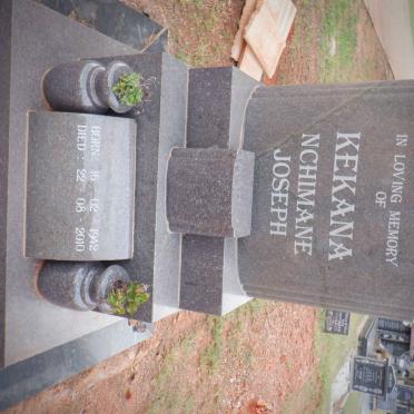 KEKANA Nchimane Joseph 1942-2010