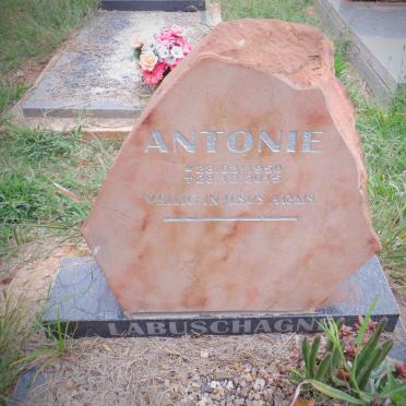 LABUSCHAGNE Antonie 1950-2015