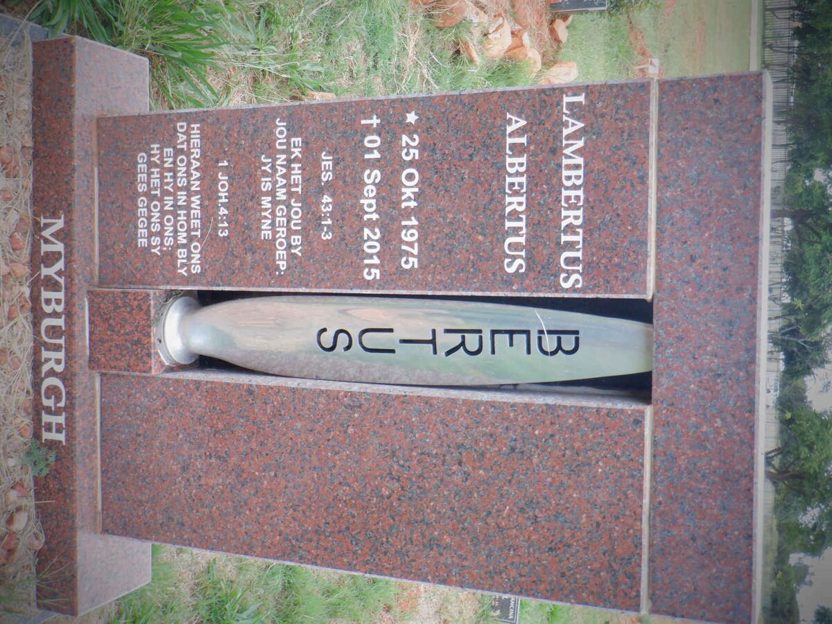 MYBURGH Lambertus Albertus 1975-2015