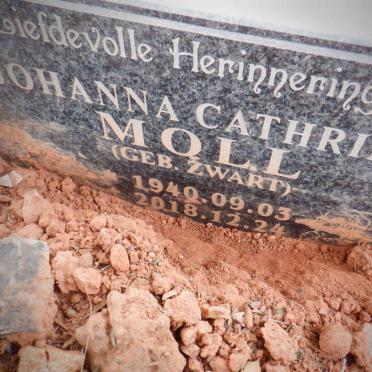 MOLL Johanna Cathrina nee ZWART 1940-2018