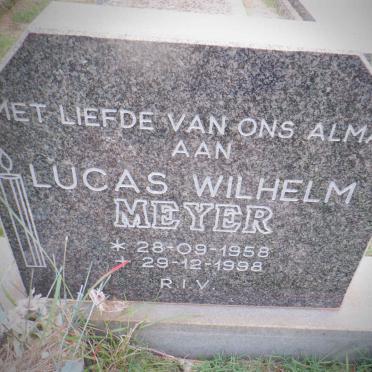 MEYER Lucas Wilhelm 1958-1998