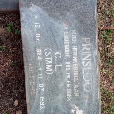 PRINSLOO C.L. 1924-1993